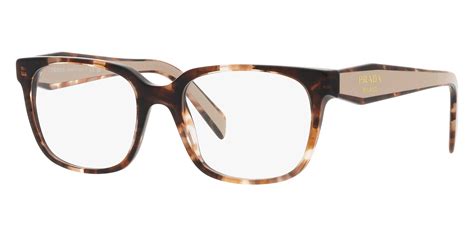 Prada PR 17ZVF Rectangle Eyeglasses 